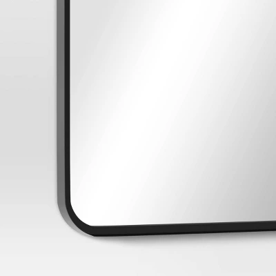 24" X 30" Rectangular Decorative Wall Mirror With Rounded Corners - Project 62™ 5 24" X 30" Rectangular Decorative Wall Mirror With Rounded Corners - Project 62™ - Image 3