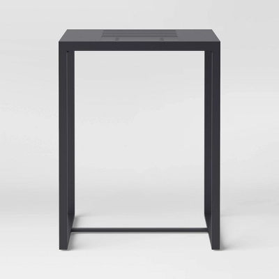 Henning Bar Height Rectangle Patio Table - Black - Project 62™ 2 Henning Bar Height Rectangle Patio Table - Black - Project 62™