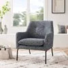 Glenn Mid-Century Modern Accent Chair Blue/White - Project 62™ 2 Glenn Mid-Century Modern Accent Chair Blue/White - Project 62™ -Project 62 GUEST 0b916b11 1c7d 4e56 b813 6693ce943b84
