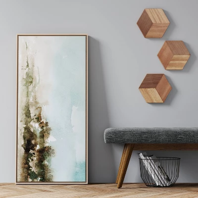 47" X 24" Watercolor Landscape Framed Canvas - Project 62™ 3 47" X 24" Watercolor Landscape Framed Canvas - Project 62™