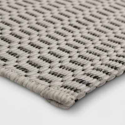 Resort Weave Outdoor Rug Gray - Project 62™ 3 Resort Weave Outdoor Rug Gray - Project 62™