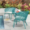 Fisher 3pc Deep Seating Patio Chat Set - Blue-Green - Project 62™ 1 Fisher 3pc Deep Seating Patio Chat Set - Blue-Green - Project 62™ -Project 62 GUEST 1707755c c8c3 4ef7 8ec0 f6d10042be3a