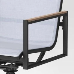 2pc Henning Swivel Outdoor Patio Dining Chairs Rocking Chairs Black - Project 62™ 10 2pc Henning Swivel Outdoor Patio Dining Chairs Rocking Chairs Black - Project 62™ -Project 62 GUEST 19a9f95e abe8 4ebf a614 b298701d091f