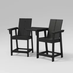 Moore 3pc POLYWOOD Patio Counter Chair Set With Connecting Table - Project 62™ 11 Moore 3pc POLYWOOD Patio Counter Chair Set With Connecting Table - Project 62™ -Project 62 GUEST 239c790b c837 4a6a 97d5 28612995ca8a