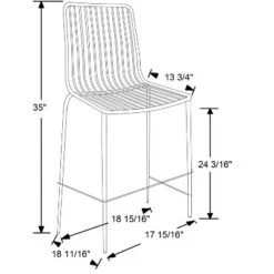 Set Of 2 Sodra Rounded Seat Wire Counter Height Barstool White - Project 62™ 11 Set Of 2 Sodra Rounded Seat Wire Counter Height Barstool White - Project 62™ -Project 62 GUEST 32e6bf1f 04eb 4211 91df 6d43c3398d11