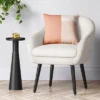 Harwell Modern Arm Barrel Chair With Wooden Legs Faux Shearling Cream - Project 62™ 1 Harwell Modern Arm Barrel Chair With Wooden Legs Faux Shearling Cream - Project 62™ -Project 62 GUEST 346c0590 0748 4875 b783 ff020890c4a1