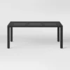 Henning 6 Person Rectangle Patio Dining Table, Outdoor Furniture - Black - Project 62™ 2 Henning 6 Person Rectangle Patio Dining Table, Outdoor Furniture - Black - Project 62™ -Project 62 GUEST 3615a498 cffb 43de 9a0c bc57888e6539