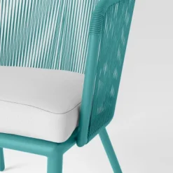 Fisher 3pc Deep Seating Patio Chat Set - Blue-Green - Project 62™ 15 Fisher 3pc Deep Seating Patio Chat Set - Blue-Green - Project 62™ -Project 62 GUEST 388f6558 b9e6 4c36 9bc3 205d88cca625