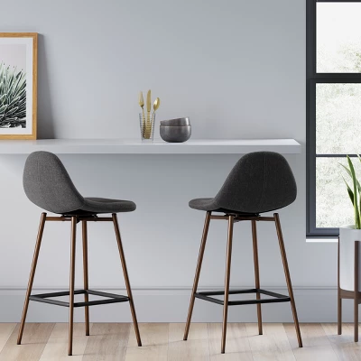 Copley Upholstered Counter Height Barstool - Project 62™ 3 Copley Upholstered Counter Height Barstool - Project 62™