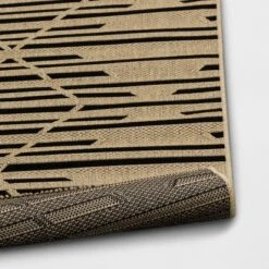 Grace Broken Geometrical Indoor/Outdoor Rug Black/Tan - Project 62™ 8 Grace Broken Geometrical Indoor/Outdoor Rug Black/Tan - Project 62™ -Project 62 GUEST 3c6ad1e9 a434 4e6f 8745 0a7f67547539