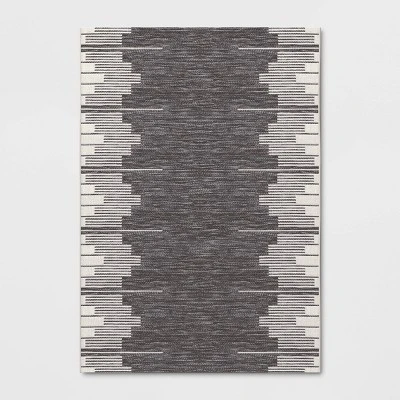Graphic Steps Outdoor Rug Black - Project 62™ 8 Graphic Steps Outdoor Rug Black - Project 62™ - Image 6