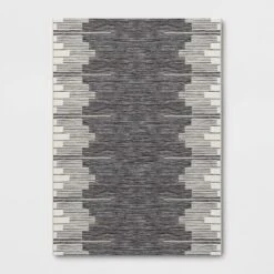 Graphic Steps Outdoor Rug Black - Project 62™ 11 Graphic Steps Outdoor Rug Black - Project 62™ -Project 62 GUEST 411f66c2 f5a4 4000 afbd f7bc554d218a