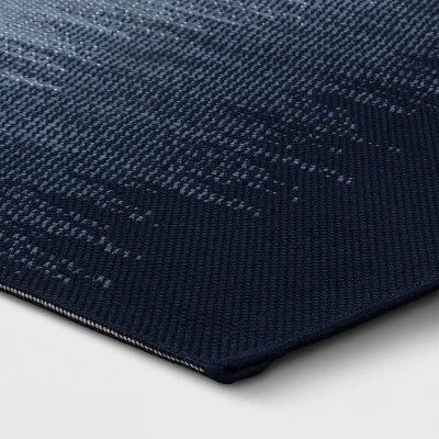 Indigo Ombre Outdoor Rug Blue - Project 62™ 4 Indigo Ombre Outdoor Rug Blue - Project 62™ - Image 2