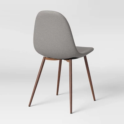 4pk Copley Upholstered Dining Chair Light Gray - Project 62™ 6 4pk Copley Upholstered Dining Chair Light Gray - Project 62™ - Image 4