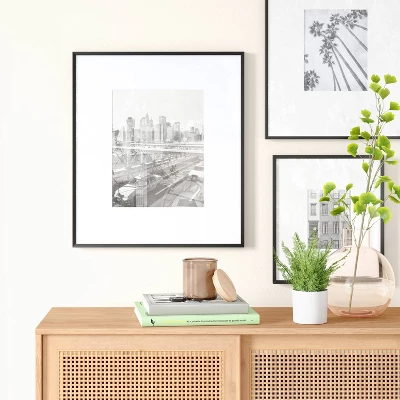 Thin Gallery Oversized Single Image Frame Black - Project 62™ 3 Thin Gallery Oversized Single Image Frame Black - Project 62™