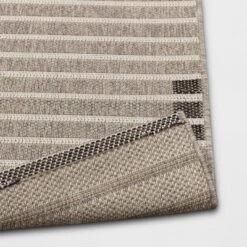 5' X 7' Uniform Stripe Outdoor Rug Cream - Project 62™ 6 5' X 7' Uniform Stripe Outdoor Rug Cream - Project 62™ -Project 62 GUEST 614d6462 c25d 4534 b947 9ee13c532618