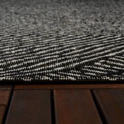 9' X 12' Large Diamond Indoor/Outdoor Rug Black/Natural - Project 62™ 7 9' X 12' Large Diamond Indoor/Outdoor Rug Black/Natural - Project 62™ -Project 62 GUEST 6f6a00c6 5d70 46d6 86e3 a975a2262de2