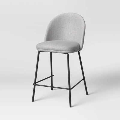 Nils Brass Base Counter Height Barstool - Project 62™ 11 Nils Brass Base Counter Height Barstool - Project 62™ - Image 9