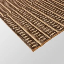 Shifted Geo Stripe Outdoor Rug Tan - Project 62™ 11 Shifted Geo Stripe Outdoor Rug Tan - Project 62™ -Project 62 GUEST 7ad81912 68d3 43e3 a18c ee19a517945f
