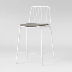 Set Of 2 Sodra Rounded Seat Wire Counter Height Barstool White - Project 62™ 9 Set Of 2 Sodra Rounded Seat Wire Counter Height Barstool White - Project 62™ -Project 62 GUEST 84782dc7 4011 491b a421 e8fb07ba4dcc