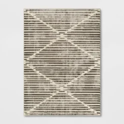 Kirk X Modern Striped Rug Black/White - Project 62™ 10 Kirk X Modern Striped Rug Black/White - Project 62™ -Project 62 GUEST 88f8c7fc a92f 4a03 8525 c70305543dda
