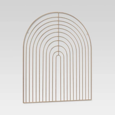 Metal Gold Rainbow Wall Decor - Project 62™ 4 Metal Gold Rainbow Wall Decor - Project 62™ - Image 2