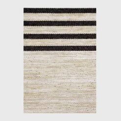 Project 62 11 9' X 12' Multi-Tier Bars Outdoor Rug Gray/Cream - Project 62™