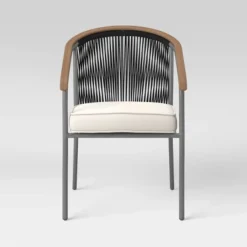 2pc Apex Mixed Material Outdoor Patio Dining Chairs Arm Chairs Black - Project 62™ 13 2pc Apex Mixed Material Outdoor Patio Dining Chairs Arm Chairs Black - Project 62™ -Project 62 GUEST 978e1c55 8875 4a7c 8e5b 0ee6aa1a61c3