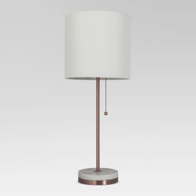 Hayes Marble Base Stick Lamp - Threshold 3 Hayes Marble Base Stick Lamp - Threshold