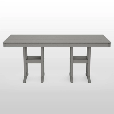Moore POLYWOOD 35" X 70" Farmhouse Rectangle Patio Dining Table - Project 62™ 10 Moore POLYWOOD 35" X 70" Farmhouse Rectangle Patio Dining Table - Project 62™ - Image 8