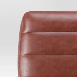 Northway Channel Tufted Wood Armchair Brown Faux Leather - Project 62™ 12 Northway Channel Tufted Wood Armchair Brown Faux Leather - Project 62™ -Project 62 GUEST a0a45243 3337 416f 9cd4 abea68aed58e
