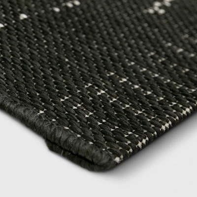 Ombre Stripe Outdoor Rug Black - Project 62™ 3 Ombre Stripe Outdoor Rug Black - Project 62™