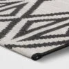 5' X 7' Outdoor Rug Diamond Black - Project 62™ 1 5' X 7' Outdoor Rug Diamond Black - Project 62™ -Project 62 GUEST a42aef61 56ae 477b a9c3 d11373317920