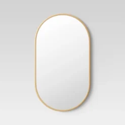 16" X 28" Metal Oval Pill Mirror - Project 62™ 12 16" X 28" Metal Oval Pill Mirror - Project 62™ -Project 62 GUEST ac1a0369 9fed 4f6b 991e 2e92167e9794