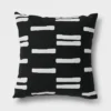 2pk Stripe Outdoor Throw Pillows DuraSeason Fabric™ Black/White - Project 62™ 1 2pk Stripe Outdoor Throw Pillows DuraSeason Fabric™ Black/White - Project 62™ -Project 62 GUEST b692a8c0 7152 425f 8e60 2d6b50612ce2