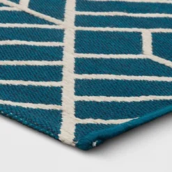 Zig Zag Geo Outdoor Rug Teal - Project 62™ 8 Zig Zag Geo Outdoor Rug Teal - Project 62™ -Project 62 GUEST b90e785b 1e6e 4d2a ac5f 0f94c91de534
