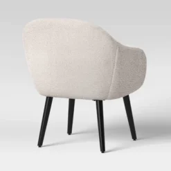 Harwell Modern Arm Barrel Chair With Wooden Legs Faux Shearling Cream - Project 62™ 8 Harwell Modern Arm Barrel Chair With Wooden Legs Faux Shearling Cream - Project 62™ -Project 62 GUEST bd29cafc d1c7 4f83 90ae 99176b1f2509