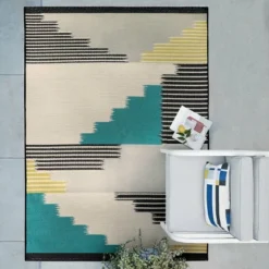 5' X 7' Outdoor Rug Modern Tapestry - Project 62™ 7 5' X 7' Outdoor Rug Modern Tapestry - Project 62™ -Project 62 GUEST be7bc79f 1351 4d5d 83dc 8d22438c1251