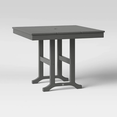 Moore POLYWOOD 35" Farmhouse Square Patio Dining Table - Project 62™ 10 Moore POLYWOOD 35" Farmhouse Square Patio Dining Table - Project 62™ - Image 8