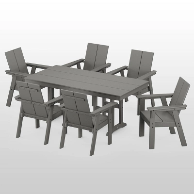 Moore 7pc POLYWOOD Dining Set - Project 62™ 5 Moore 7pc POLYWOOD Dining Set - Project 62™ - Image 4