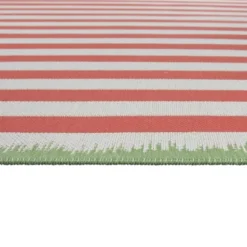 Preppy Stripes Outdoor Rug Coral - Project 62™ 7 Preppy Stripes Outdoor Rug Coral - Project 62™ -Project 62 GUEST d26277bf abfa 4594 9a98 d14376b8d416