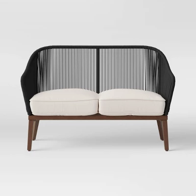 Purcell Wood Patio Loveseat - Project 62™ 4 Purcell Wood Patio Loveseat - Project 62™ - Image 2