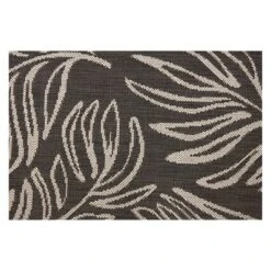 30" X 50" Leaves Outdoor Rug Black - Project 62™ 8 30" X 50" Leaves Outdoor Rug Black - Project 62™ -Project 62 GUEST e73e10d3 077e 4ad1 bbee 60d8c85c36e3