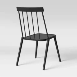 4pc Windsor Outdoor Patio Dining Chairs Stacking Chairs Black - Project 62™ 10 4pc Windsor Outdoor Patio Dining Chairs Stacking Chairs Black - Project 62™ -Project 62 GUEST e7ebfd27 3ee5 4e5a ac84 18deb74b6567