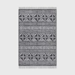 Outdoor Rug Tasseled Charcoal - Project 62™ 11 Outdoor Rug Tasseled Charcoal - Project 62™ -Project 62 GUEST fc2bf238 e61d 43b3 b7a7 58b867244986